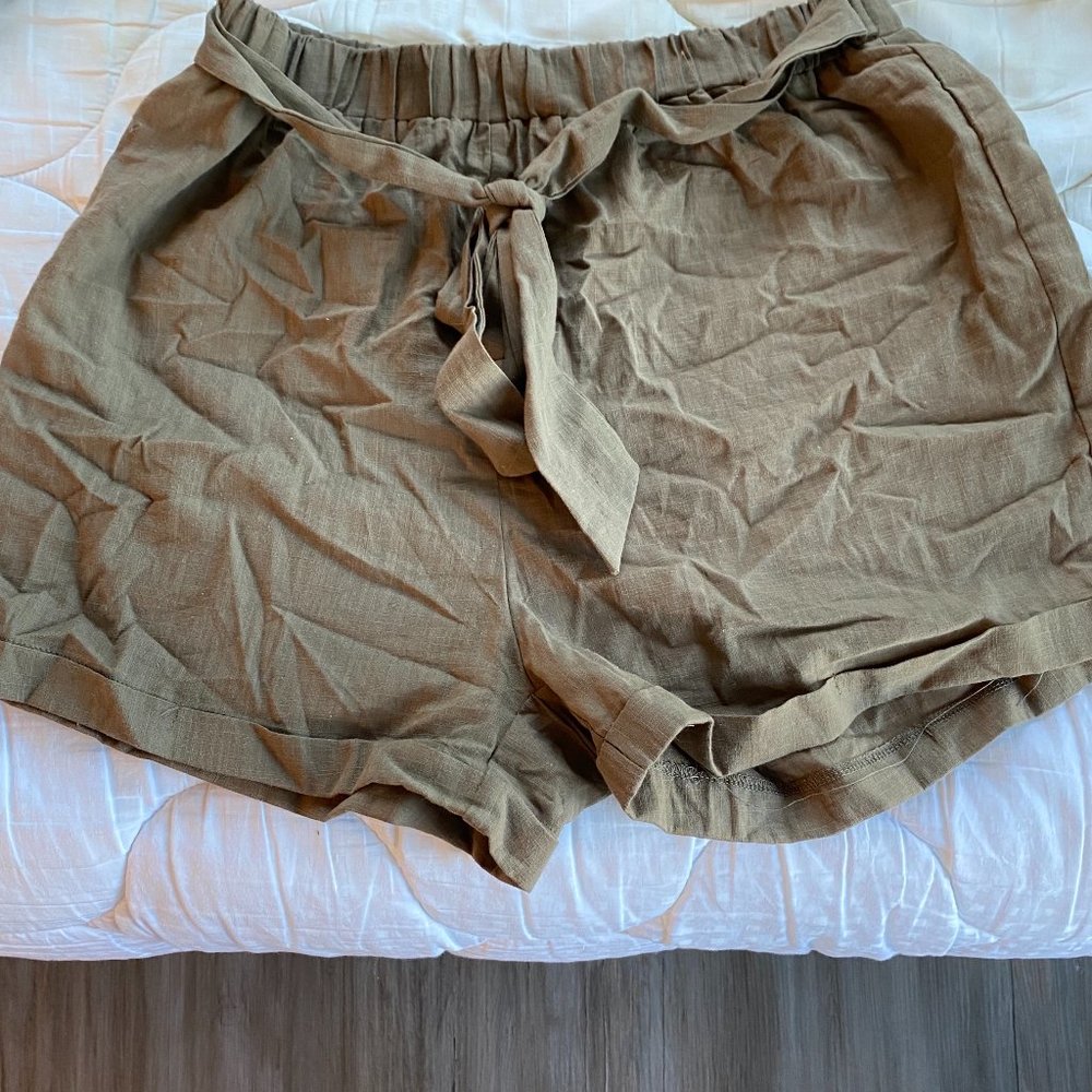 Safari Green Shorts